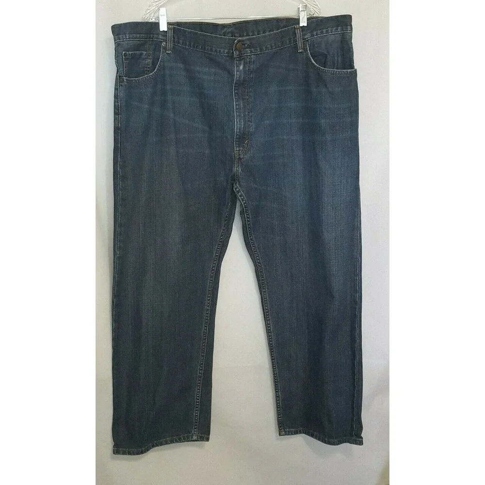 Levis 559 Jeans Men's 46x29 Regular Relaxed Straight Blue Cotton